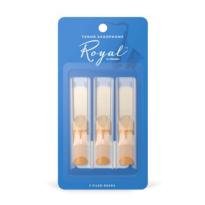 Rico Royal by D\'Addario Tenor Sax Reeds - Pack of 3